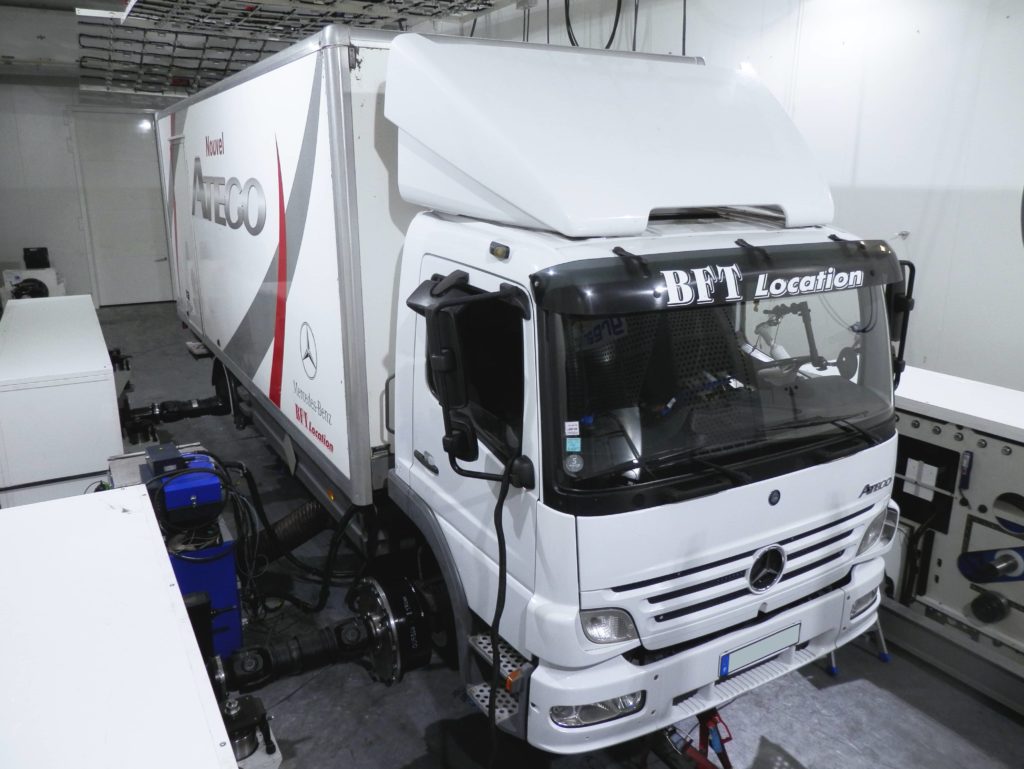 Truck hvo test pollution consumption