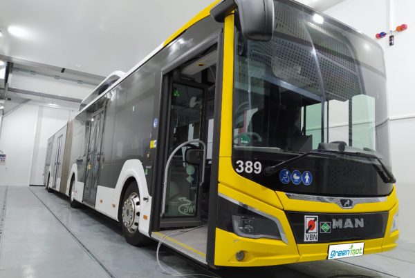 MAN bus 18m high power test cell