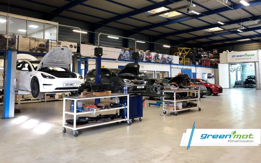 workshop greenmot with tesla e208 jazz